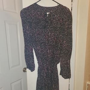 NWT GAP Peasant style long sleeve cotton dress